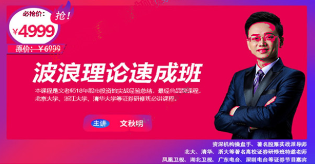 秋明说股 波浪理论速成班 视频(共27讲)