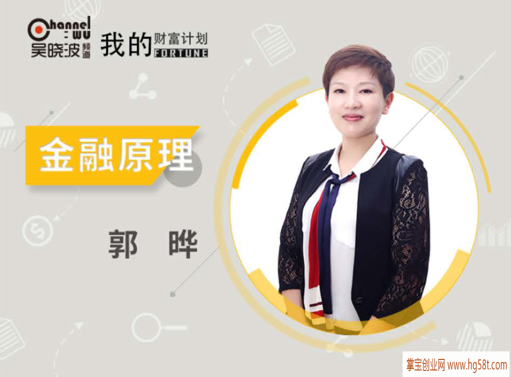 吴晓波我的财富计划-郭晔《金融原理》