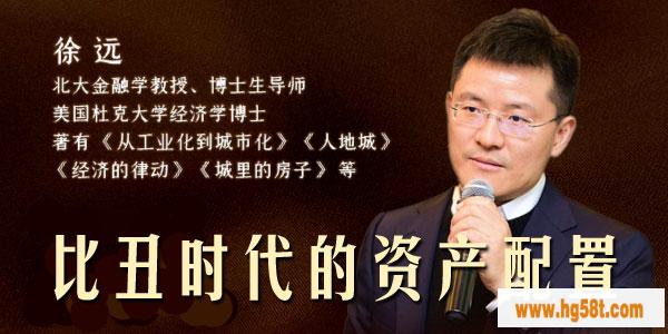 徐远 比丑时代的资产配置 [视频]