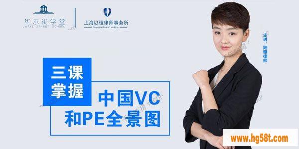 华尔街学堂《三课掌握中国VC和PE全景图》 [视频培训] [课件]