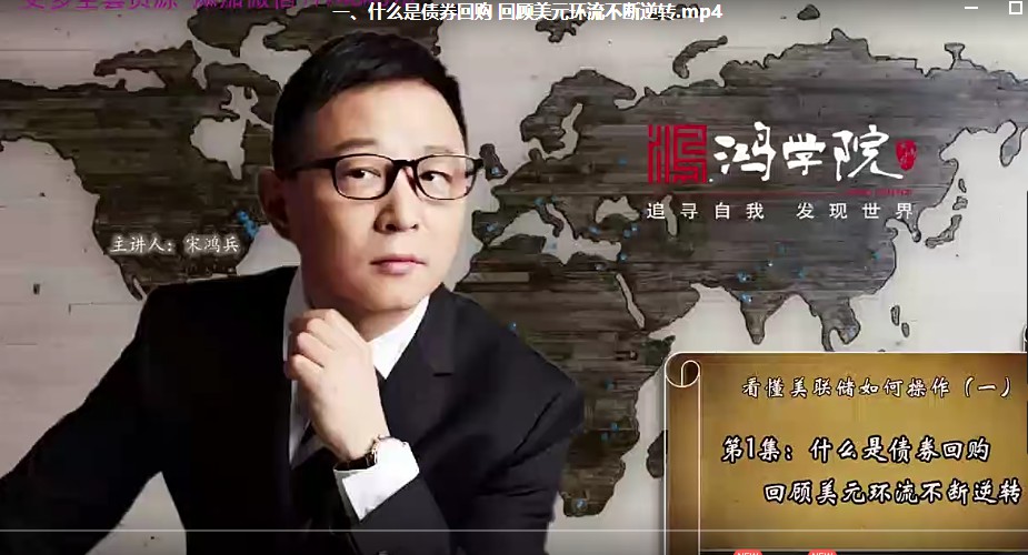 【宋鸿兵】2021专题课：看懂美联储（一）：“一进一出”操纵市场
