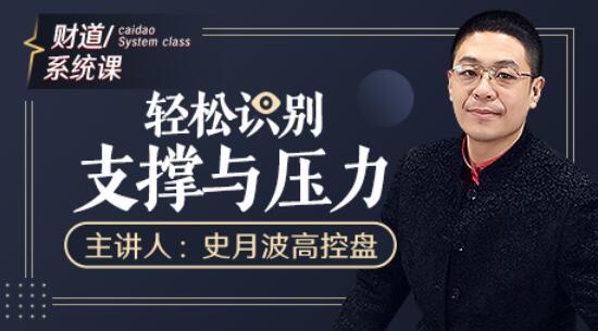 【史月波高控盘】史月波 轻松识别支撑与压力