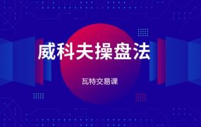 瓦特交易课《价量经典系列课 威科夫操盘法》