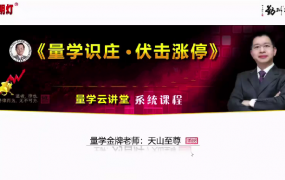 量学云讲堂2024年天山至尊刘智辉第56期视频课程+公式 16视频