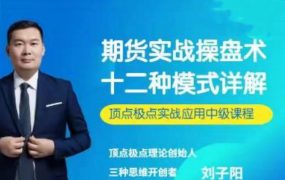 刘子阳期货实战操盘术：十二种模式详解——顶点极点实战应用中级课程