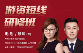毛毛游资短线研修班 系统讲解股票短线战法