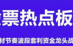 板块热点轮动题材节奏波段套利资金龙头战法情绪周期股票视频教程