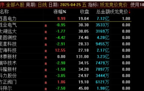 【指标】通达信【妖龙竞价排序】集合竟价选股指标实战教程