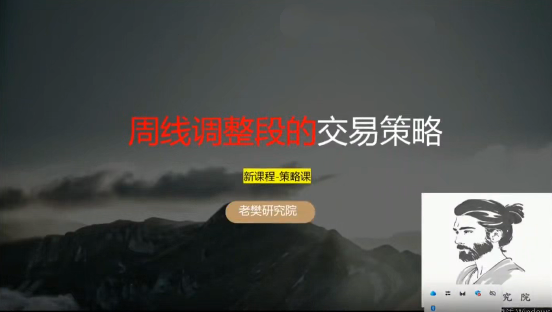 老樊研究院20251123老樊周策略:周线调整段的交易策略