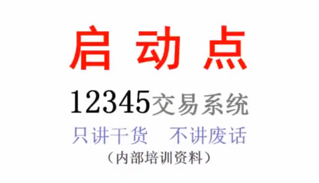 12345启动点选股,一年盈利20多倍的12345起爆点交易系统
