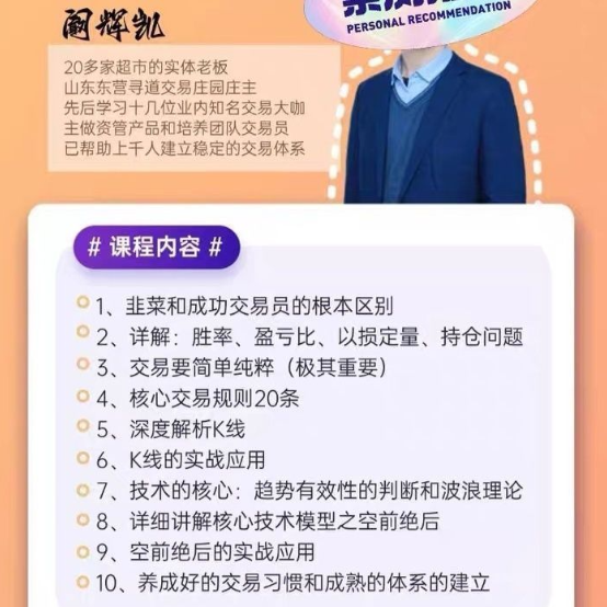 阚辉凯核心交易技术+核心交易理念