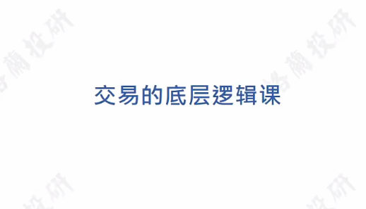 格兰投研 时空交易体系 三位一体高级课程