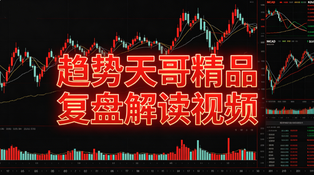 趋势天哥精品复盘解读视频
